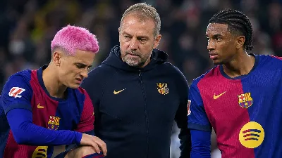 Flick analiza la lesión de Gavi y la situación de Balde en el Barça