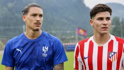 Darwin Núñez, ligado a un posible plan B del Barça si fracasa el trato por Julián Álvarez