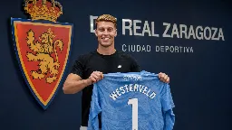 El Real Zaragoza anuncia la incorporación del portero Sem Westerveld