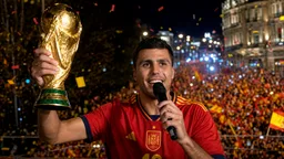 España celebra su segundo Mundial con una rúa multitudinaria en Madrid
