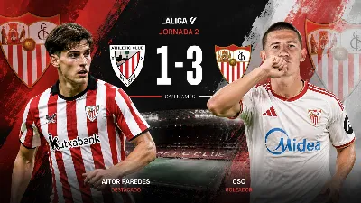 Sevilla FC vence al Athletic con goles de cantera y errores defensivos