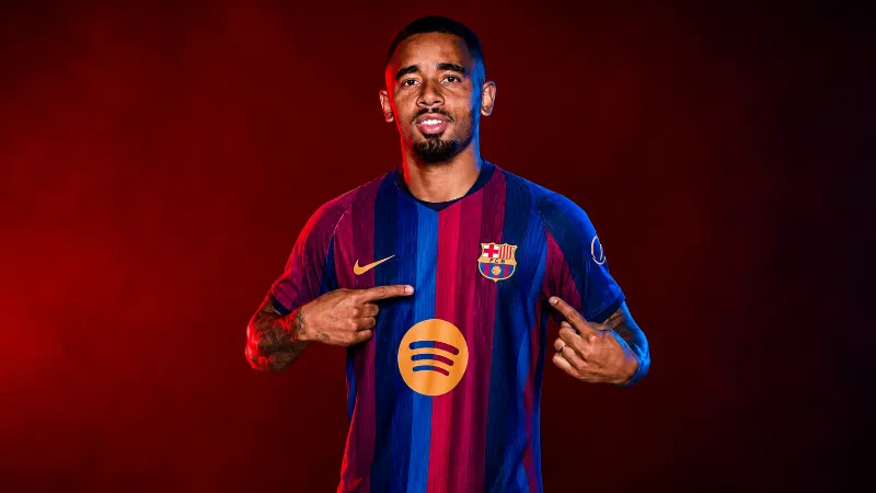 Gabriel Jesús, inscrito en LaLiga por el FC Barcelona: hereda el dorsal 9 y podría debutar en Mestalla